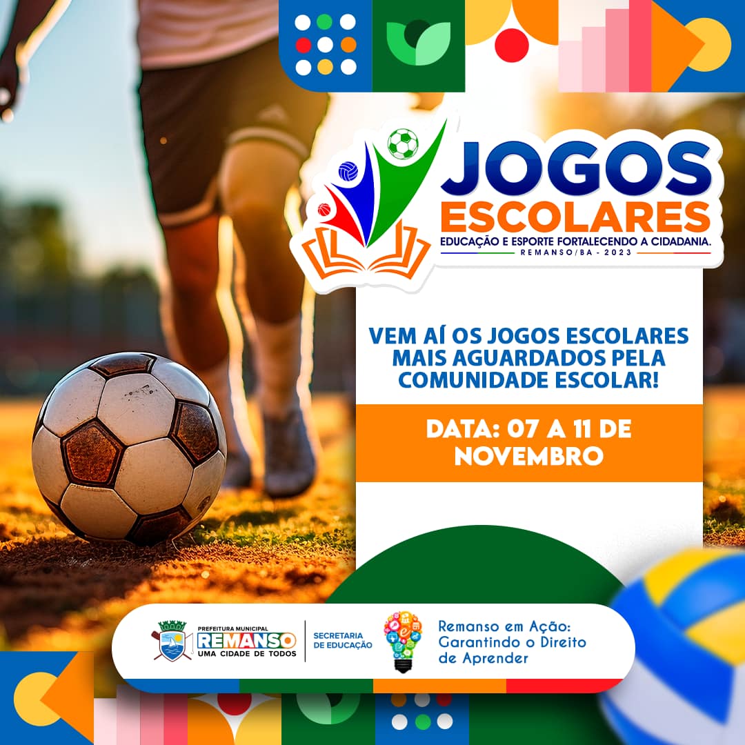 Abertura dos Jogos Escolares Aripuanense 2023 será na próxima segunda-feira