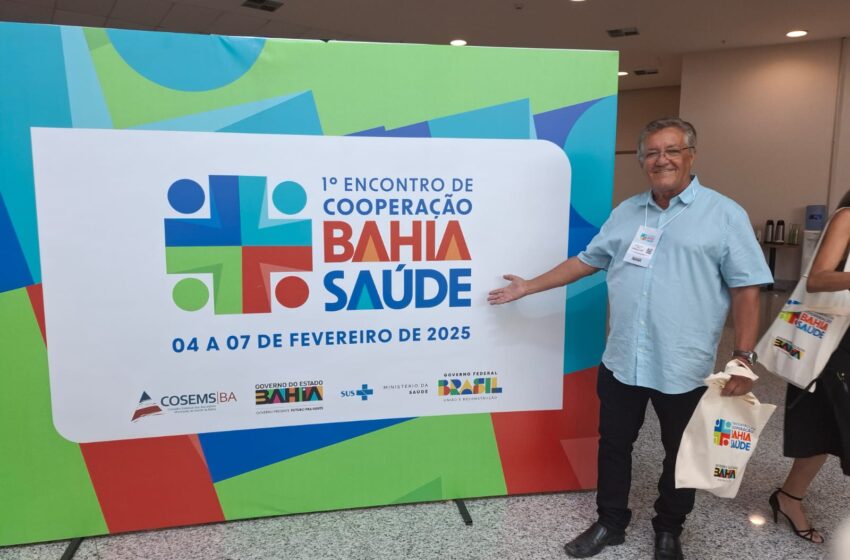  Antônio Moura assume Secretaria de Saúde de Remanso e já participa de evento e visitas em Salvador