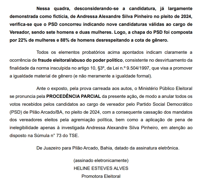 Parecer